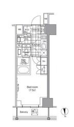 門前仲町駅 徒歩2分 6階の物件間取画像